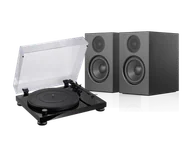 Zestawy stereo - Audio-Technica AT-LPW50PB (czarny) + A28 (czarny) - miniaturka - grafika 1