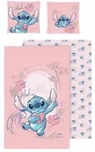 Pościel dla dzieci - Pościel Dziecięca Lilo And Stitch Sticz 140x200 Stich Dwustronna Oryginalna - miniaturka - grafika 1