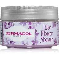 Peelingi do ciała - Dermacol Flower Shower Body Peeling peeling do ciała Lilac 200g - miniaturka - grafika 1