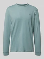 Koszulki męskie - Bluzka z długim rękawem o kroju regular fit z mieszanki dżerseju i bawełny - miniaturka - grafika 1