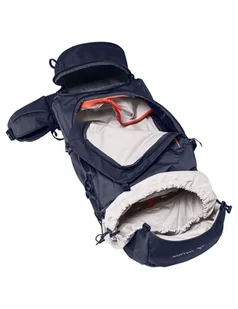 Plecak trekkingowy Vaude Asymmetric 42+8 granatowy - Plecaki - miniaturka - grafika 4