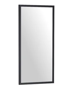 Lustro Profilmat w ramie WĄSKIEJ CZARNEJ 85X35cm PREMIUM - Lustra - miniaturka - grafika 1