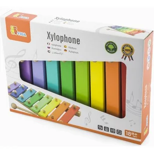 viga Viga 58771 Kolorowe cymbałki - Instrumenty muzyczne dla dzieci - miniaturka - grafika 1