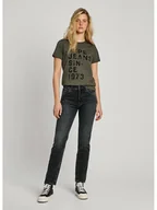 Spodenki damskie - Pepe Jeans Dżinsy - Regular fit - w kolorze czarnym - miniaturka - grafika 1
