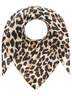 Apaszki i szaliki damskie - Zwillingsherz Kaszmirowa chusta trójkątna w kolorze jasnobrązowym - miniaturka - grafika 1