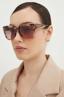 Okulary przeciwsłoneczne - VOGUE okulary przeciwsłoneczne damskie kolor brązowy 0VO5553S - Vogue - miniaturka - grafika 1