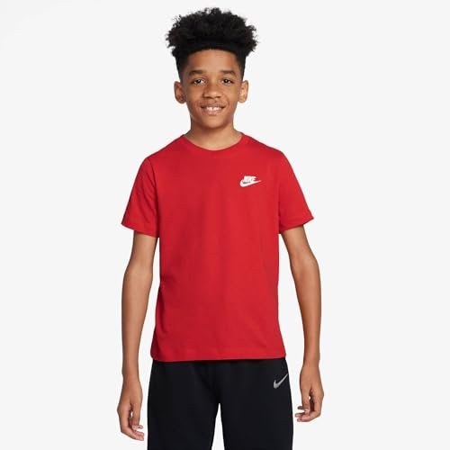 Nike K NSW Tee EMB Futura Lbr Top Unisex - dla dzieci i młodzieży
