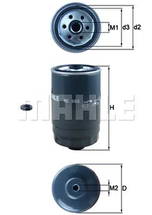 Filtr paliwa Mahle KC 503D - Filtry paliwa - miniaturka - grafika 1