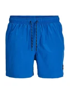 Kąpielówki męskie - Jack&Jones Szorty kąpielowe 28450 Niebieski Comfort Fit - miniaturka - grafika 1