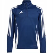 Bluzy damskie - Bluza dla dzieci adidas Tiro 24 Training Top granatowa IR9360 116cm - miniaturka - grafika 1