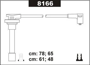 Przewody Zaplonowe 8166 - Kable wysokiego napięcia - miniaturka - grafika 1