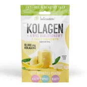 Witaminy i minerały dla sportowców - INTENSON Kolagen + kwas hialuronowy o smaku bananowym 11,1g - >>> DARMOWA od 99zł <<< w 24h ! - miniaturka - grafika 1