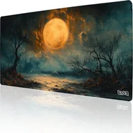 Podkładki pod mysz - PODKŁADKA GAMINGOWA Lunar Abyss 100x50 TILT Duża Na biurko XL XXL - miniaturka - grafika 1