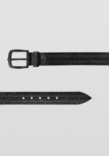 Pasek Antony Morato H.40Mm In Hide Leath Black-M