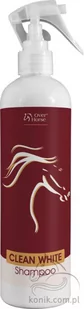 OVER HORSE Szampon na sucho dla koni o jasnej sierści CLEAN WHITE 400ml - Akcesoria jeździeckie - miniaturka - grafika 1