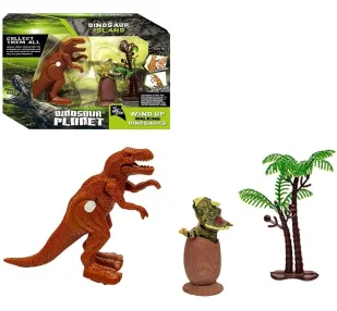 Dinozaur chodzący nakręcany - Anek - Figurki dla dzieci - miniaturka - grafika 1