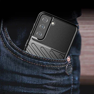 Thunder Case etui Samsung Galaxy A14 5G silikonowy pancerny pokrowiec czarne - Etui i futerały do telefonów - miniaturka - grafika 6