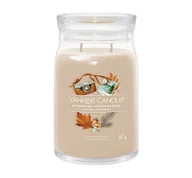 Świece - Yankee Candle Signature duża świeca zapachowa Afternoon Scrapbooking 567g - miniaturka - grafika 1