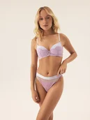 Majtki damskie - Majtki z wysokim stanem Samara Bloovii bladoniebieski, różowy M - miniaturka - grafika 1