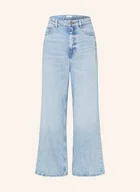 Spodnie damskie - Ganni Jeansy Baggy blau - GANNI - miniaturka - grafika 1