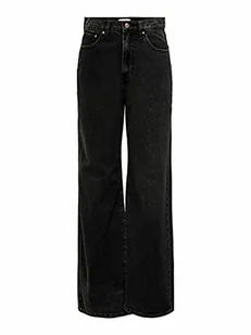 ONLY Jeansy damskie z wysokim stanem ONLHope Life HW 2630Black Denim - Spodnie damskie - miniaturka - grafika 1