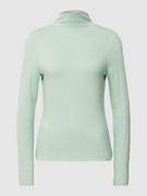 Swetry damskie - Bluzka z długim rękawem i golfem model ‘Sasemin’ - miniaturka - grafika 1
