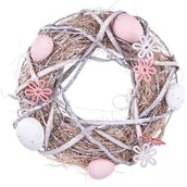 Ozdoby bożonarodzeniowe - Wianek stroik dekoracyjny grey średnica 24 cm! - miniaturka - grafika 1