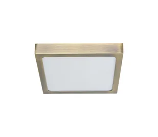 Prezent 49062 - LED Plafon LENYS LED/9W/230V 4000K 12x12 cm mosiądz - Lampy sufitowe - miniaturka - grafika 1