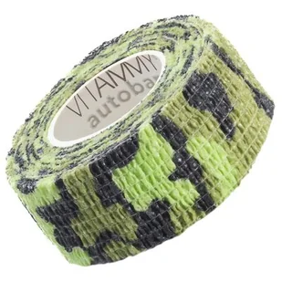 Elastyczny bandaż kohezyjny VITAMMY Autoband Zielone Moro 2.5 x 450 cm - Pozostałe akcesoria kosmetyczne - miniaturka - grafika 1