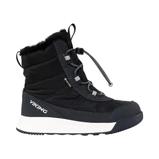 Buty dla dziewczynek - Viking Buty dziecięce Aery Warm GTX Sl Snow Boot, uniseks, Black Charcoal, 31 EU - grafika 1
