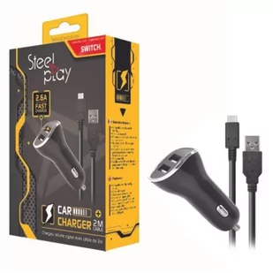 Steelplay Steelplay Car Charger X2 USB Ports (SWITCH) - Akcesoria do konsoli do gier - Nintendo Switch 3760210990870 - Akcesoria do Nintendo - miniaturka - grafika 2