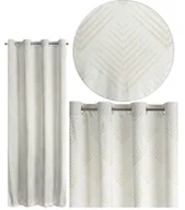 Zasłony - Euro Firany Zasłona Gotowa Dekor 140 x 250 Przelotka Blanca2 1224766 - miniaturka - grafika 1