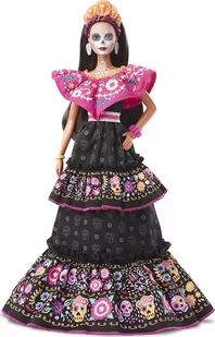 Mattel lalka Barbie Dia De Muertos 3 - Lalki dla dziewczynek - miniaturka - grafika 2