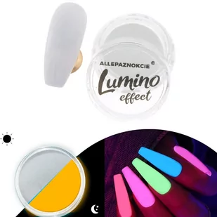 Pyłek do paznokci świecący w ciemności Lumino Effect Nr 3 - Ozdoby do paznokci - miniaturka - grafika 1
