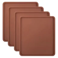 Akcesoria i części AGD - Silikonowe maty do odwadniania 4-pak do Excalibur Mill Cabela, nieprzywierające wkładki do tacek<br>Wysokiej jakości silikonowe arkusze odwadniacza... - miniaturka - grafika 1