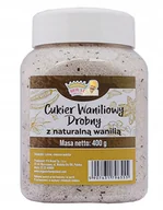 Cukier i słodziki - Cukier Waniliowy 2% z Naturalną Wanilią 400g Dobry w Wielorazowym Słoik - miniaturka - grafika 1