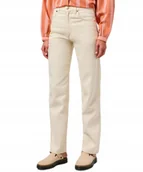 Spodnie damskie - Jeansy Wrangler Sunset 112350734 Natural W 27 / L 32 - miniaturka - grafika 1