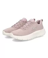 Trampki damskie - Skechers Damskie trampki GO Walk Flex, kolor fioletowo-tekstylny/wykończenia, rozmiar 7, Fioletowe wykończenie tekstylne, 40 EU - miniaturka - grafika 1