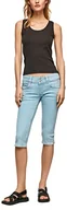 Spodenki damskie - Pepe Jeans Damskie szorty GEN Crop, Denim-PE0, 34W, Denim-pe0, 34W - miniaturka - grafika 1