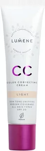 Lumene CC Color Correcting Cream podkład CC 7w1 Light 30ml - Podkłady do twarzy - miniaturka - grafika 1