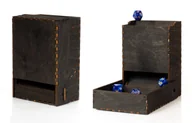 Gry planszowe - Dice Tower Drewniana Wieża Do Kości Wieczny Mrok 15 cm - miniaturka - grafika 1