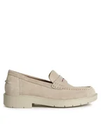 Mokasyny damskie - Geox Mokasyny D Spherica EC1 A D25QRA 00022 C5004 Brązowy - miniaturka - grafika 1