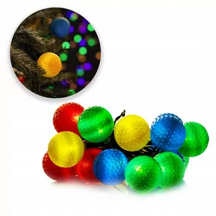 LED20, Lampki piłeczki, Multikolor, 230V EAN 59011576 - Oświetlenie świąteczne - miniaturka - grafika 1