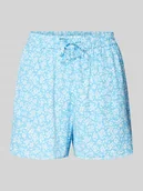 Spodenki damskie - Szorty z wiskozy z kwiatowym wzorem model ‘EASY JOY’ - miniaturka - grafika 1