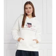 Bluzy damskie - Gant Bluza Regular Fit - miniaturka - grafika 1