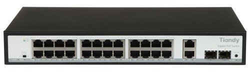 Switch Hikvision SWITCH POE TC-P3S028 SPEC:G/2422/AT/280 24-PORTOWY SFP TIANDY