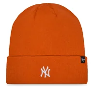 Czapki męskie - Czapka 47 Brand New York Yankees Classic B-CFDCN17ACE Pomarańczowy - miniaturka - grafika 1