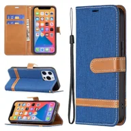Etui i futerały do telefonów - König Design Etui kompatybilne z Apple iPhone 13 mini Etui na telefon komórkowy ze skóry syntetycznej - Niebieskie etui na telefon komórkowy - miniaturka - grafika 1