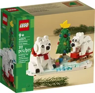 Klocki - LEGO Zimowe niedźwiedzie polarne 40571 - miniaturka - grafika 1