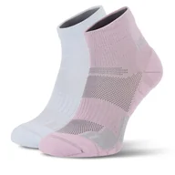Skarpetki męskie - Zestaw 2 par niskich skarpet unisex Reebok R0396-SS24 (2-pack) Kolorowy - miniaturka - grafika 1